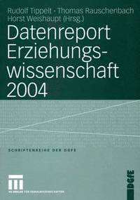 bokomslag Datenreport Erziehungswissenschaft 2004