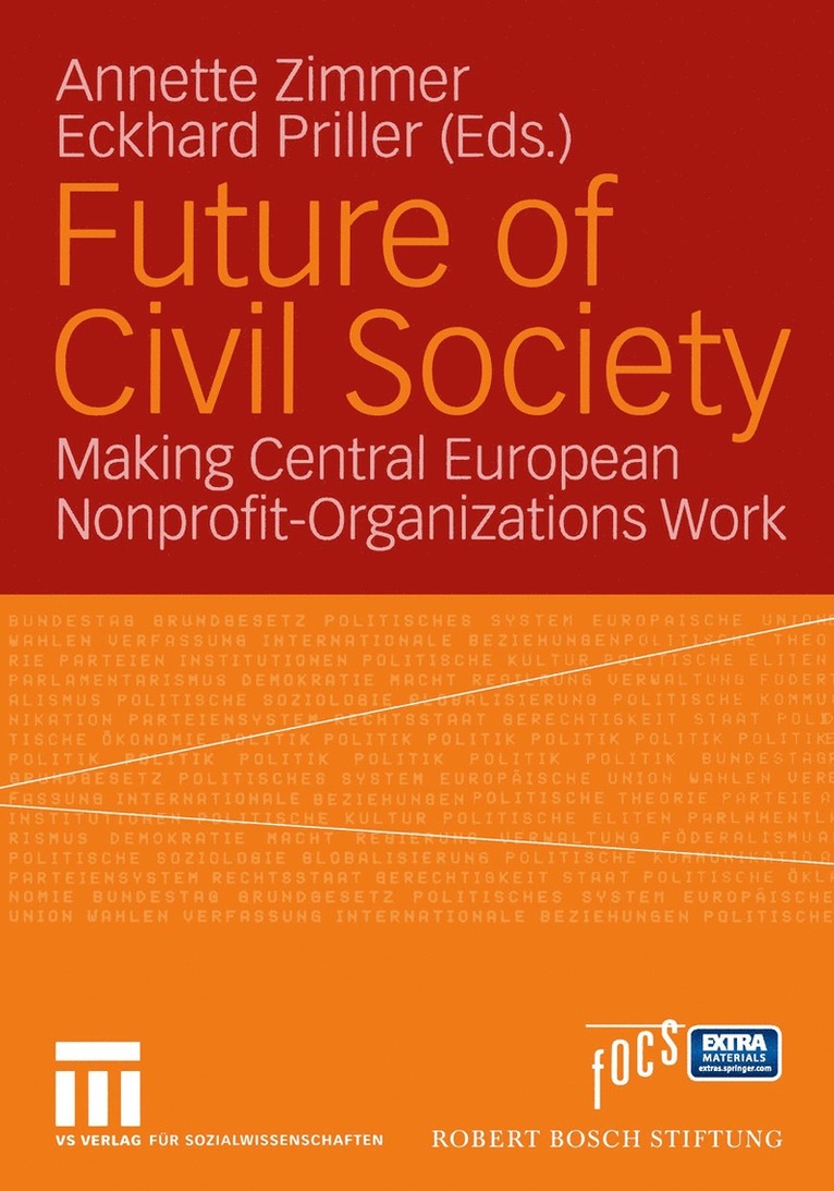 Annette Zimmer, Eckhard Priller - Future of Civil Society, Häftad