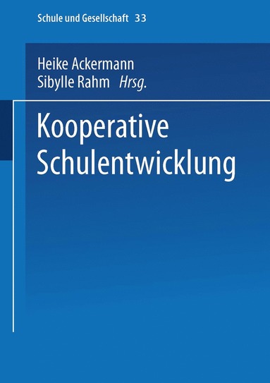 bokomslag Kooperative Schulentwicklung