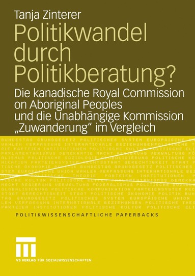 bokomslag Politikwandel durch Politikberatung?