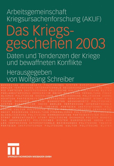 bokomslag Das Kriegsgeschehen 2003