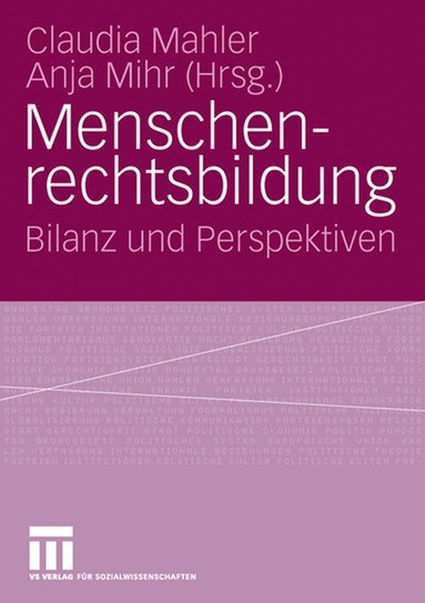 bokomslag Menschenrechtsbildung