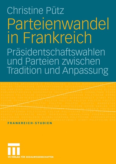 bokomslag Parteienwandel in Frankreich