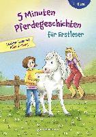 bokomslag 5 Minuten Pferdegeschichten für Erstleser, 2. Klasse - Leichter lesen mit Silbenfärbung