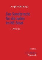 bokomslag Das Sonderrecht für die Juden im NS-Staat