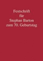 bokomslag Festschrift für Stephan Barton zum 70. Geburtstag