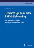 bokomslag Geschäftsgeheimnisse & Whistleblowing