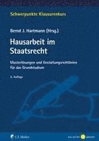 Bernd J. Hartmann - Hausarbeit im Staatsrecht, Häftad