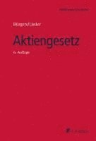 Tobias Bürgers, Jan Lieder - Aktiengesetz, Inbunden