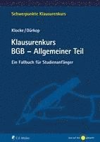 bokomslag Klausurenkurs BGB - Allgemeiner Teil