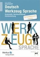 bokomslag Arbeitsheft Deutsch - Werkzeug Sprache für kaufmännische Schulen