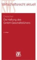 bokomslag Die Haftung des GmbH-Geschäftsführers