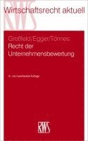 Bernhard Großfeld, Ulrich Egger, Wolf-Achim Tönnes - Recht der Unternehmensbewertung, Häftad