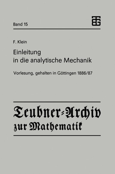 bokomslag Einleitung in die analytische Mechanik