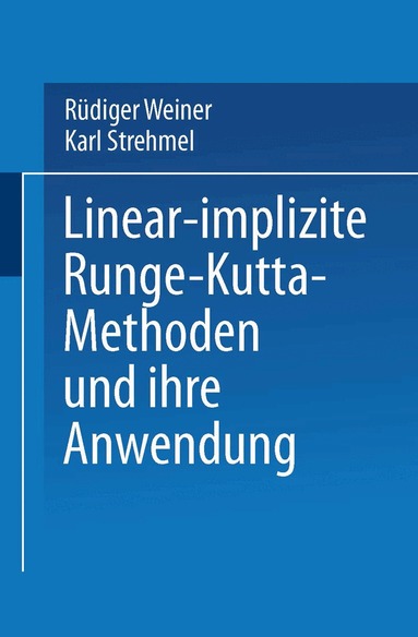Rüdiger Weiner - Linear-implizite Runge-Kutta-Methoden und ihre Anwendung, Häftad