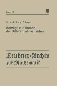 bokomslag Beitrge zur Theorie der Differentialinvarianten