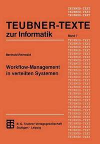 bokomslag Workflow-Management in verteilten Systemen
