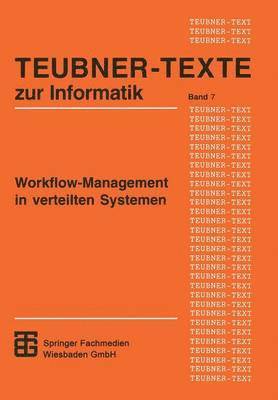 bokomslag Workflow-Management in verteilten Systemen