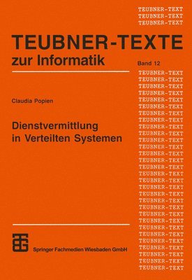 Dienstvermittlung in Verteilten Systemen 1