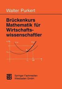 bokomslag Brckenkurs Mathematik fr Wirtschaftswissenschaftler