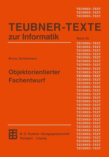 Objektorientierter Fachentwurf, Häftad