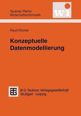 Eberhard Stickel - Konzeptuelle Datenmodellierung, Häftad