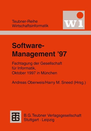 Andreas Oberweis, Harry M. Sneed - Software-Management ’97, Häftad