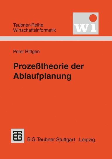 bokomslag Prozeßtheorie der Ablaufplanung