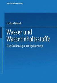 bokomslag Wasser und Wasserinhaltsstoffe