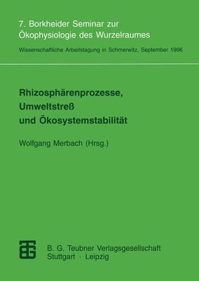 Rhizosphrenprozesse, Umweltstre und kosystemstabilitt 1