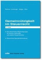 Johannes Buchna, Carina Leichinger, Andreas Seeger, Wilhelm Brox - Gemeinnützigkeit im Steuerrecht, Inbunden