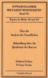 bokomslag Über die Analysis des Unendlichen / Abhandlungen über die Quadratur der Kurven