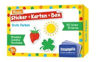 bokomslag Meine Sticker + Karten + Box - Erste Farben