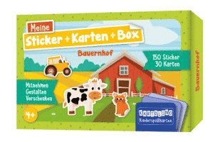 bokomslag Meine Sticker + Karten + Box - Bauernhof