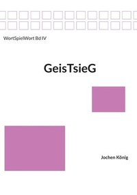 bokomslag GeisTsieG