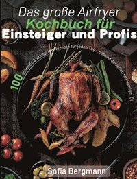 bokomslag Das große Airfryer Kochbuch für Einsteiger und Profis: 100 schnelle & knusprige Rezepte für jeden Tag - gesund genießen mit weniger Öl