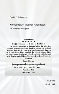 bokomslag Kompendium Musiker-Anekdoten Dritter Band 1835-1842