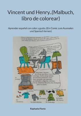 bokomslag Vincent und Henry..(Malbuch, libro de colorear)