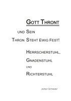 bokomslag Gott thront und Sein Thron steht ewig fest