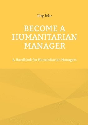 Become a Humanitarian Manager
