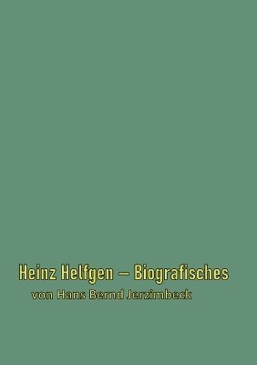 bokomslag Heinz Helfgen