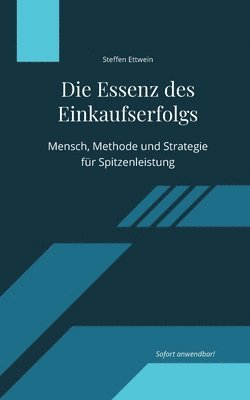 bokomslag Essenz des Einkaufserfolgs