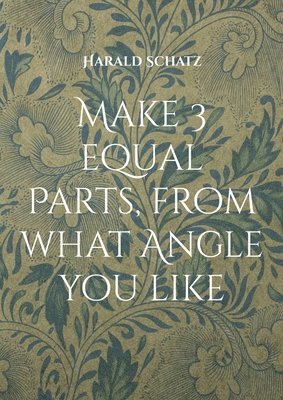 bokomslag Make 3 equal Parts, from what Angle you like