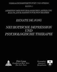 bokomslag Neurotische Depression Und Psychologische Therapie