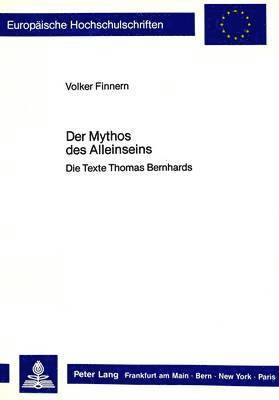 Der Mythos Des Alleinseins 1