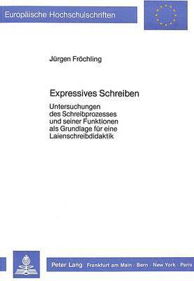 Expressives Schreiben 1