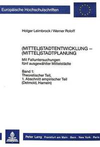 bokomslag (Mittel)Stadtentwicklung - (Mittel)Stadtplanung