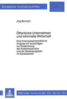 bokomslag Oeffentliche Unternehmen Und Informelle Wirtschaft