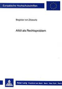 bokomslag Altoel ALS Rechtsproblem
