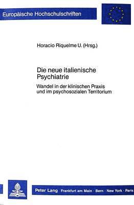 bokomslag Die Neue Italienische Psychiatrie